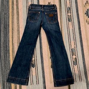 Girls Wrangler Darci Trouser boot cut jeans - 8slim
